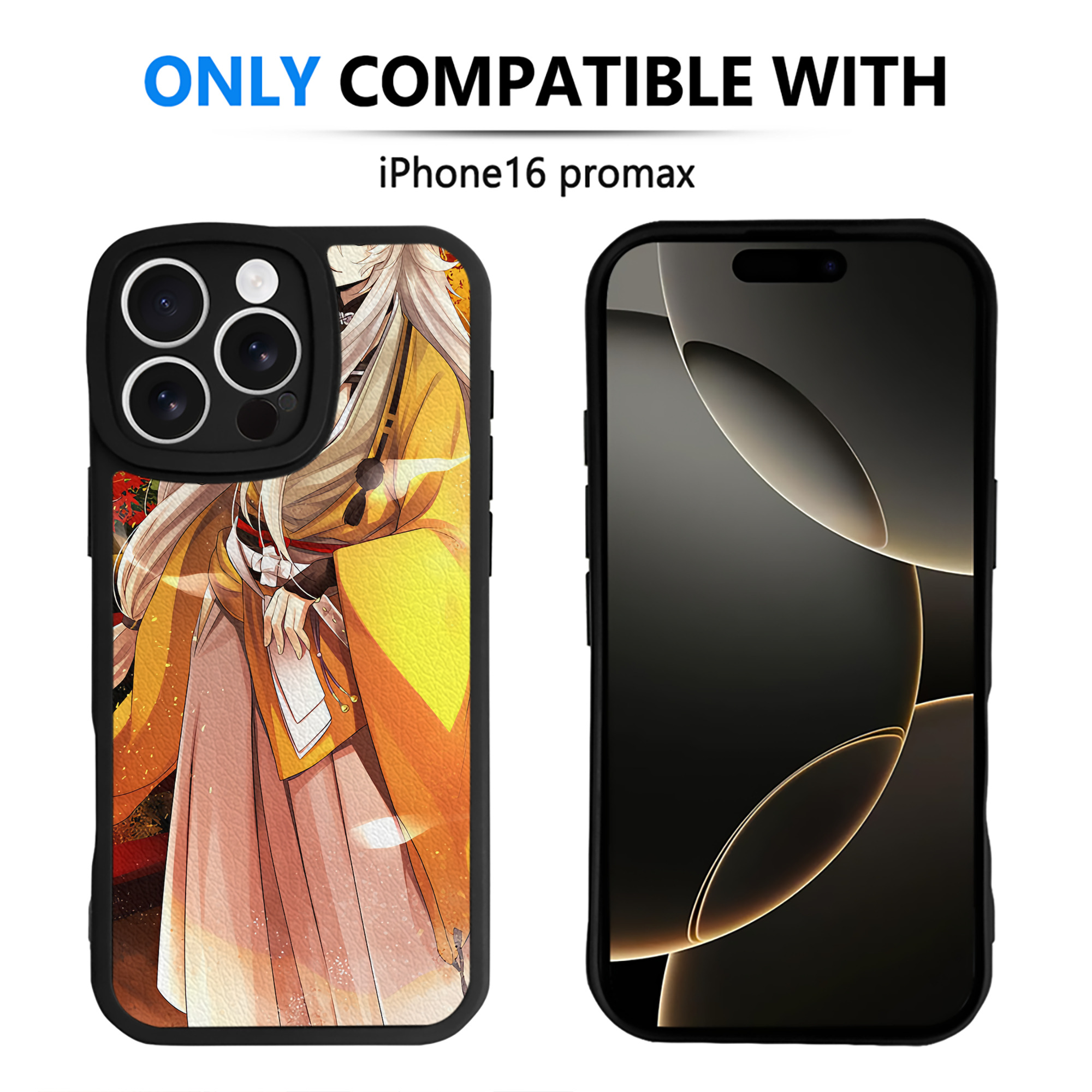 （画像用） 刀剣乱舞 Touken Ranbu 【iPhone 16シリーズ対応】シリコンスマホケース（レザー調） 材質：シリコン